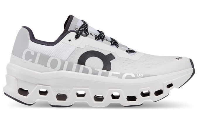 Cloudmonster „White Black Grey”