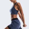 Damskie 3″ Performance 2/1 Shorts Acai | Black