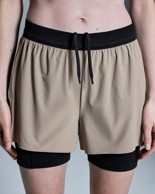 Damskie 3″ Performance 2/1 Shorts Cinder | Black Damskie 3″ Performance 2/1 Shorts Cinder | Black