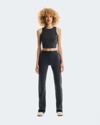 Damskie All-Day Ribbed Crop