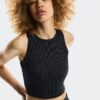 Damskie All-Day Ribbed Crop