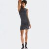 Damskie All-Day Ribbed Dress