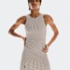 Damskie All-Day Ribbed Dress