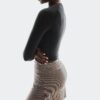 Damskie Ribbed Skirt LOEWE