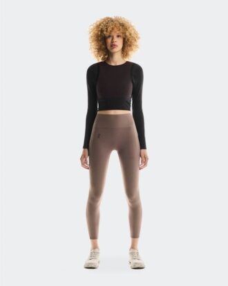 Damskie Studio Knit Long-T Crop