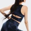 Damskie Studio Open Back Crop