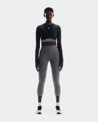 Damskie Train Long Sleeve Crop