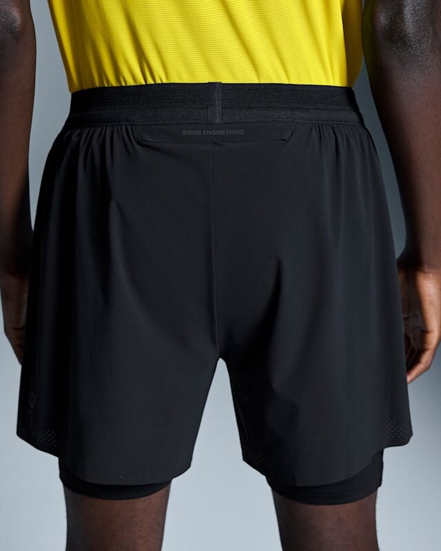 Męskie 5″ Performance 2/1 Shorts Black Męskie 5″ Performance 2/1 Shorts Black