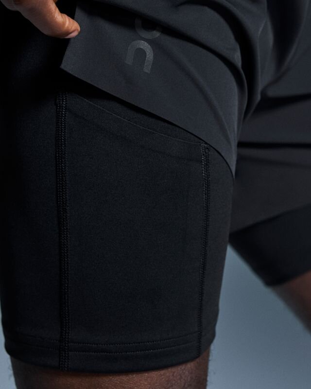 Męskie 5″ Performance 2/1 Shorts Black Męskie 5″ Performance 2/1 Shorts Black