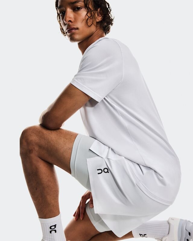 Męskie 5″ Performance 2/1 Shorts White | Glacier Męskie 5″ Performance 2/1 Shorts White | Glacier
