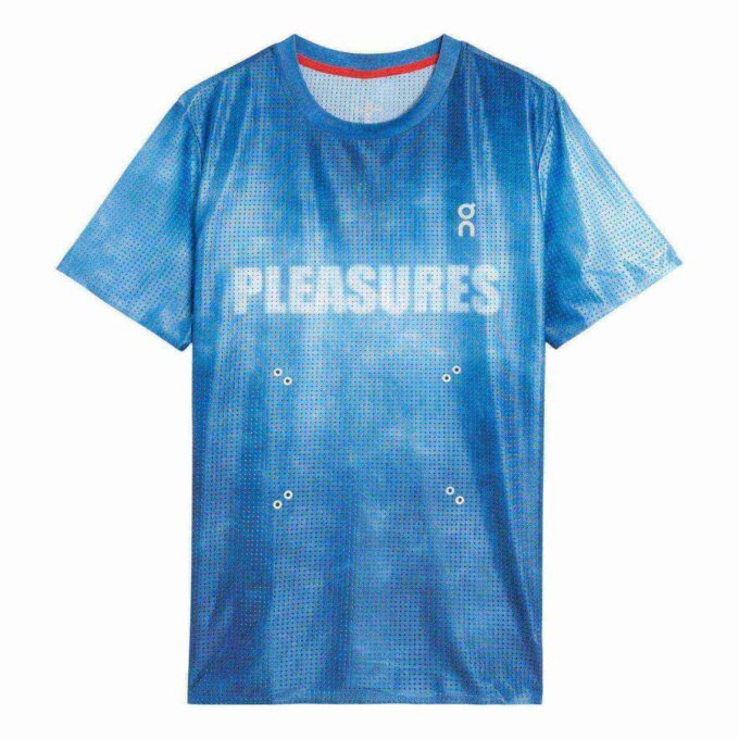 On Running x Pleasures x The Loop Pace T-Shirt „Nile”